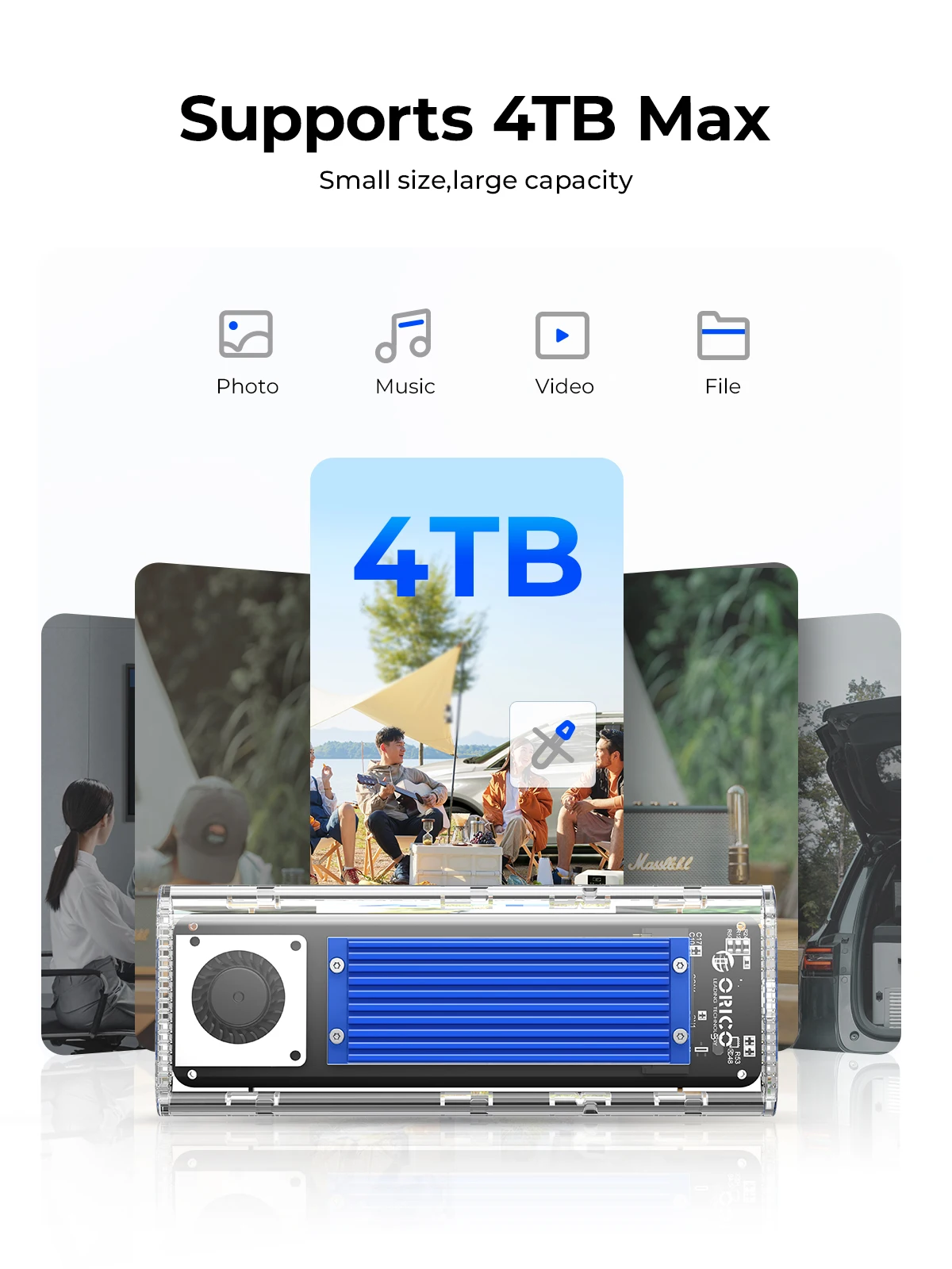 ORICO 20 Gbps M.2 NVMe SSD Dur - Thunderbolt 4 External Ssd 4Tb incelemesi ve fiyatı